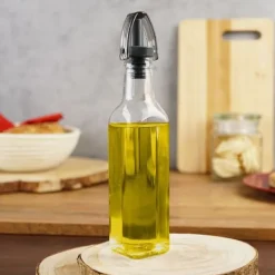 Glasflaska för olja och vinäger med dispenser 250 ml