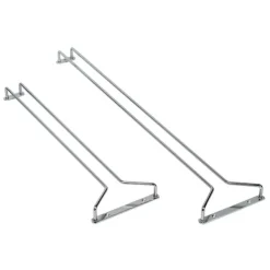 Vinglashängen-Glashängare krom 615x145mm