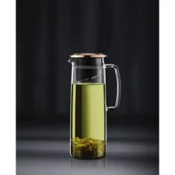 Bodum Glaskanna - - Biasca - Kopparlock med filter - 1,2 L - Transparent