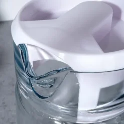 Glaskanna med lock 2 l