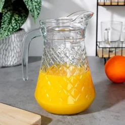 Serveringsfat & Skålar-Glaskanna med lock 1,4 l