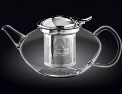 Glaskanna med teinfuser 1,55L WILMAX