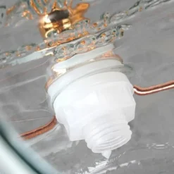 Dryckesautomater-GLASKRUKT 4,2L FÖR DRYCK MED KRAN OCH STÄLL 139602