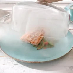 Glaskupol för att röka mat på tallrik - HENDI 199978