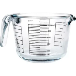 Glasmåttkopp för kök 1 l