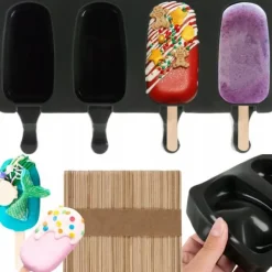 Glassform i Silikon - 4 Glassar - 50 Pinnar