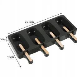 Glassform i Silikon - 4 Glassar - 50 Pinnar