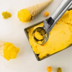 GLASSSKED MED STOR KNAPP LÄMPLIG FÖR POTATIS OCH VERGIONISKT RIS