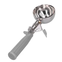 Glassskopa Diver Multifunktionell Rostfri Glasssked Kökstillbehör 7cm Diameter Grått Handtag