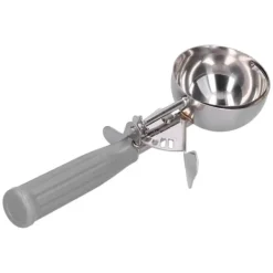 Glassskopa Diver Multifunktionell Rostfri Glasssked Kökstillbehör 7cm Diameter Grått Handtag