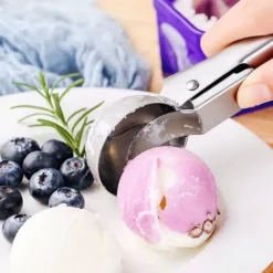 Glassskopa i rostfritt stål - 7 tum, perfekt för hemmabruk