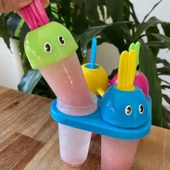 Isformar-Glasstillverkare - Ej specificerad - Paket om 4 - Kaninform - Återanvändbara - Lätt att ta ut