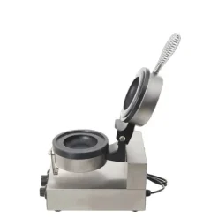 Glassvaffelmaskin, 1200W effekt, temperaturintervall 50-300°C, non-stick design, hållbart rostfritt stål, justerbar timer 1-5 min