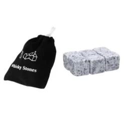 GL00506-Återanvändbara kylande whiskystenar. 6 stycken. isstenar. naturstenar. Bar. vin. bröllopspresent