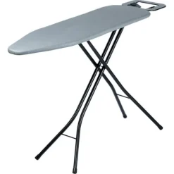 Grå strykbräda 130x34x87,5 cm