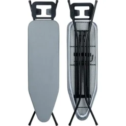 Grå strykbräda 130x34x87,5 cm