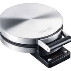 Våffeljärn-Graef HE80 Våffeljärn hopfällbar Rostfritt stål