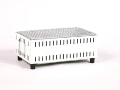 Grillar-Green Life UC-350S Japansk Bordsgrill Yakitori Grill Kolgrill Shichirin Hibachi Vit - Tillverkad i Japan