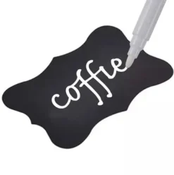 Tillbehör Till Matförvaring-Griffeletiketter | Märkning av Burkar | 24st Etiketter + Penna