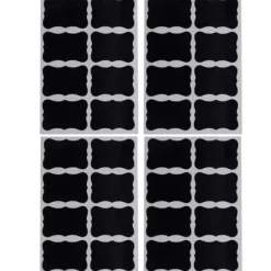 Tillbehör Till Matförvaring-Griffeletiketter | Märkning av Burkar | 24st Etiketter + Penna