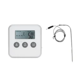 Matlagningstermometrar-Grillad mat Elektronisk LED-termometer Kött BBQ Digital termometer