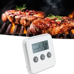 Matlagningstermometrar-Grillad mat Elektronisk LED-termometer Kött BBQ Digital termometer