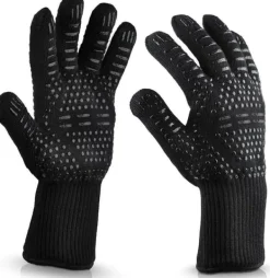 Grillhandskar värmetåliga upp till 800 °C ugnshandskar