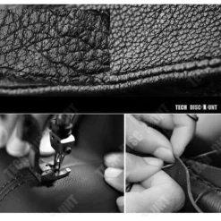 Grillhandske - Halkfri - Hållbart läder - Storlek 14.5cm - Längd 35-40cm - Grå