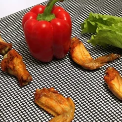 Grillar-Grillnät/grillmatta Non-stick Svart 3-pack