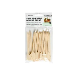 Grillpinnar trä 9 cm 50 st deluxe