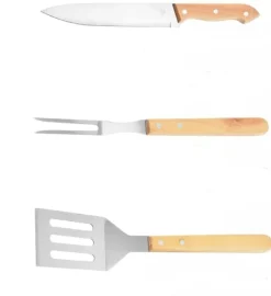 Grillar-Grillset i trä, 4-delar