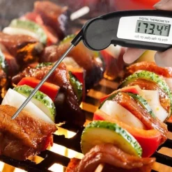 Grilltermomter - Digital Termometer i Vikbar Design