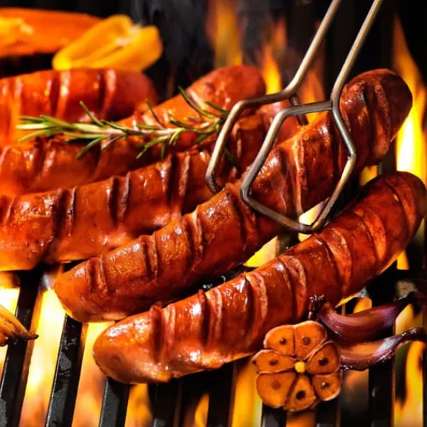 Grilltångset, rostfritt stål, 24x8.5x4.5 cm, silver