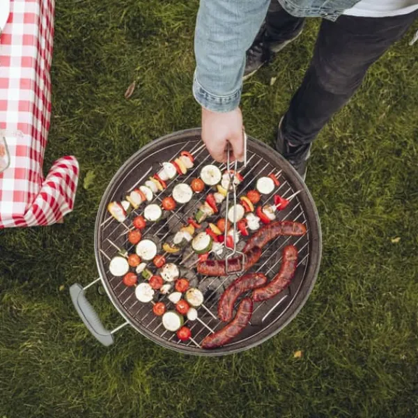 Grilltångset, rostfritt stål, 24x8.5x4.5 cm, silver