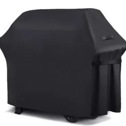 Grillöverdrag 420D Vattentätt 150x100x125 cm Svart