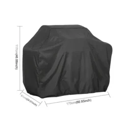 Grillar-Grillöverdrag 170x61x117cm - skyddar mot väder och vind