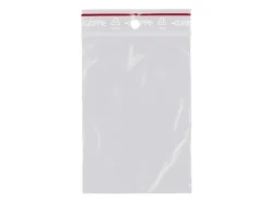 Matförvaringspåsar-Grippie Zip Lock-påsar 70x100mm T-08 50my - utan skrivfält - (kartong med 1000 st.)