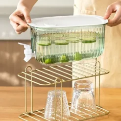 Dryckesautomater-Grön dryckesautomat med stor kapacitet med läckagesäker kran för hemmet