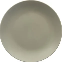 Grön keramik tallrik, 27 cm