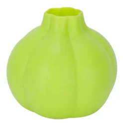 Vitlökspressar-Grön Silikon Vitlöksskalare Livsmedelskvalitet Mjukt Material Skalningsverktyg för Hemkök