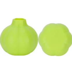 Vitlökspressar-Grön Silikon Vitlöksskalare Livsmedelskvalitet Mjukt Material Skalningsverktyg för Hemkök