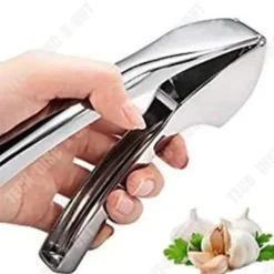 Grönsakskross - TD® - Manuell vitlökspress - Zinklegering - Praktisk - Vit färg