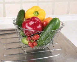 Grytinsats - multifunktionell korg för ångkokning, stekning, avrinning