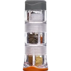 Kryddkvarnar-GSI OUTDOORS SPICE MISSILE 79496, kryddburk friluftsmatlagning 6 fack