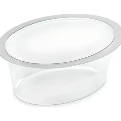 GUILLIN - MOULIPACK OGL PÅSE MED 150 genomskinlig geléäggform, polystyren, genomskinlig, 8,6 x 6,6 x 3,4 cm OGL