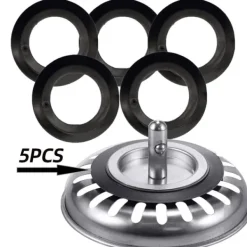 Diskhokorgar-Gummitätningar för silkorg till diskho 5-pack