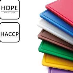 HACCP skärbräda för mejeriprodukter GN 1/2 vit - Hendi 826102