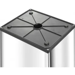 Hailo 0860-211 Big-Box Swing XL papperskorg 52L rostfritt stål