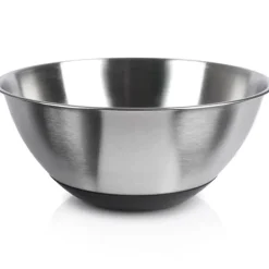 Vispskålar & Bunkar-Halkfri köksskål i stål för att blanda och vispa sallader 1,9L