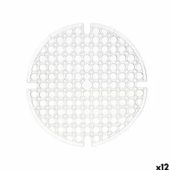 Halkfri matta Kinvara Transparent Plast 29 x 0,1 x 29 cm Diskho (12 antal)